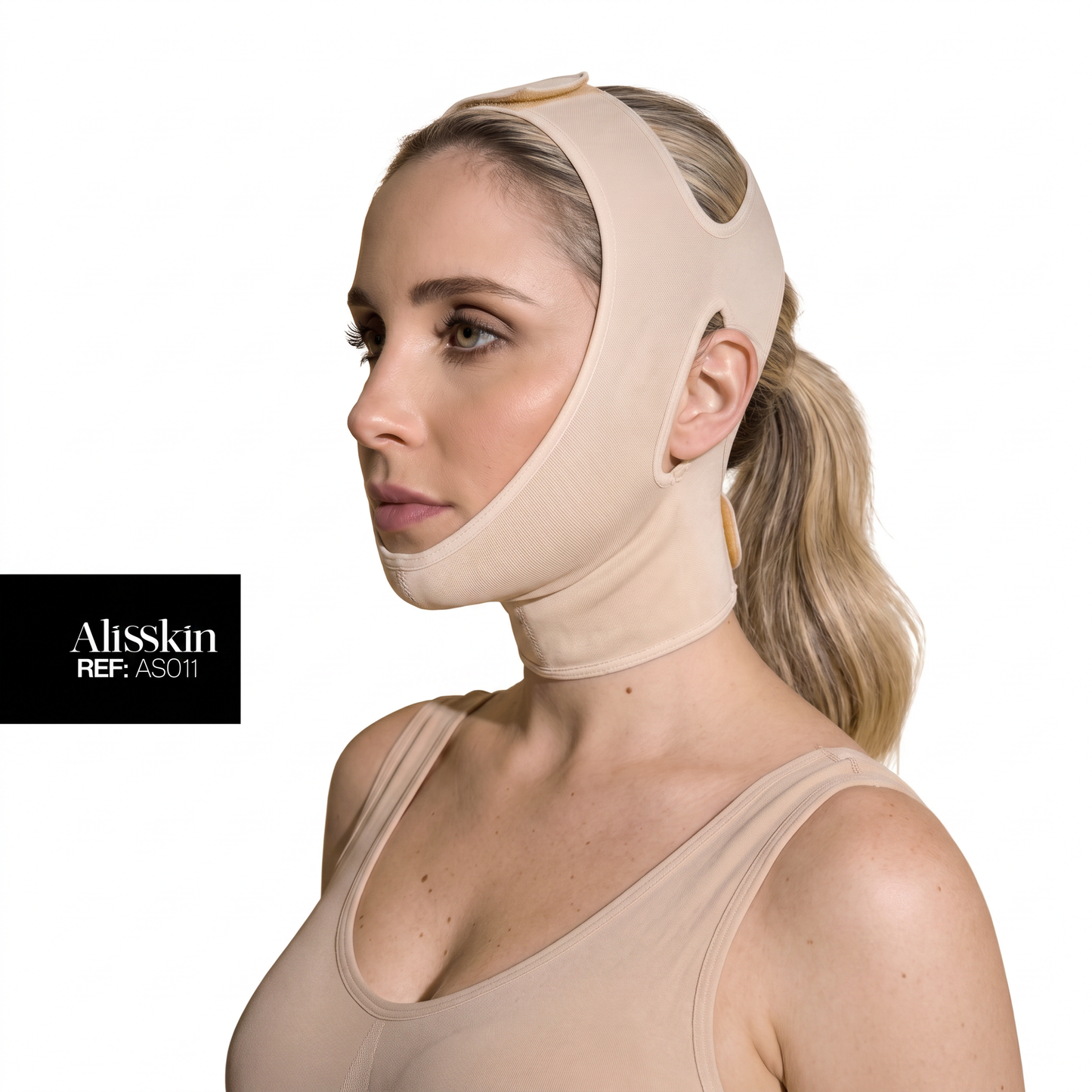 REF: AS011 / Mentonera de Compresión Facial - Alisskin