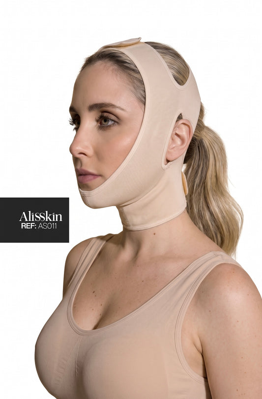 REF: AS011 / Mentonera de Compresión Facial - Alisskin